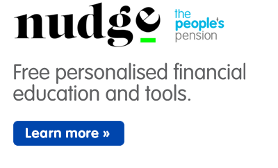 Image showing partnership between The People’s Pension and nudge